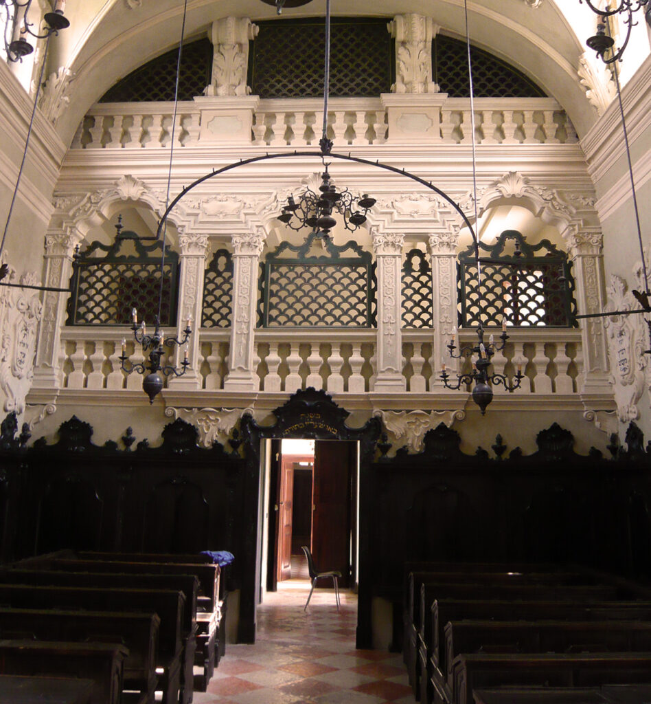 Sinagoga Norsa Mantova - Matroneo e coro